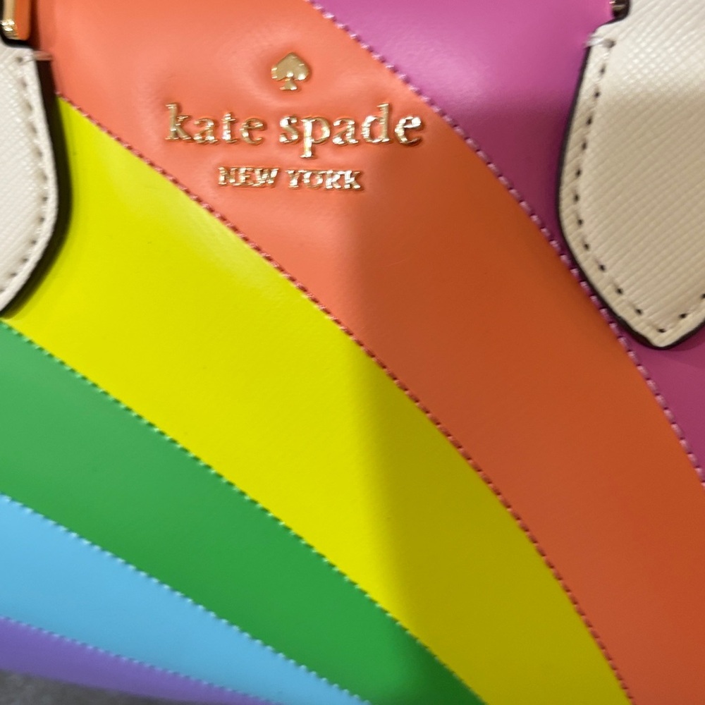 Kate spade rainbow crossbody bag - Picture 2 of 12